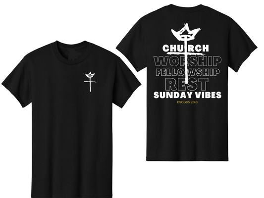 “Sunday Vibes” t - shirt
